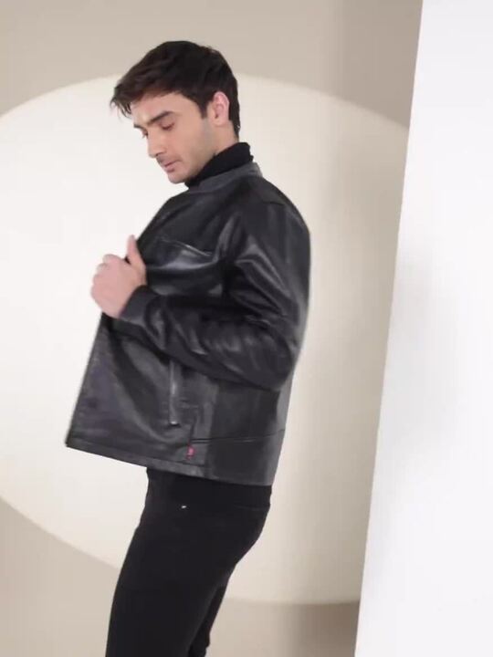 Buy Levis Men Solid Biker Jacket - Jackets for Men 24434494 | Myntra