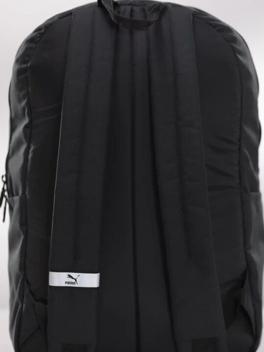 Buy Puma Unisex Black Brand Logo Originals Urban Backpack