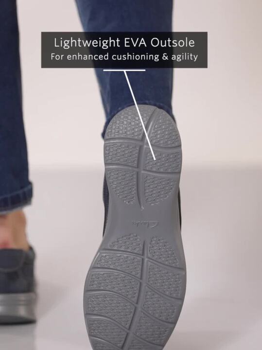 Buy Clarks Men Blue Slip-On Sneakers Casual Shoes for Men