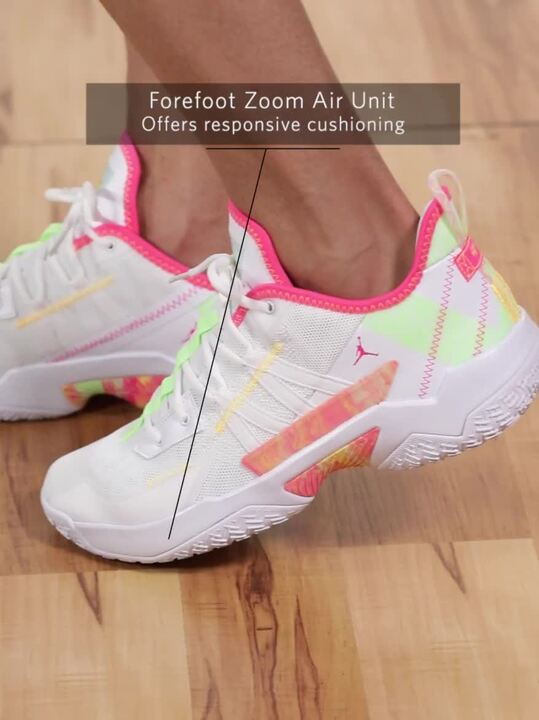 Buy Nike Men White JORDAN ONE TAKE II PF Basketball Shoes Sports