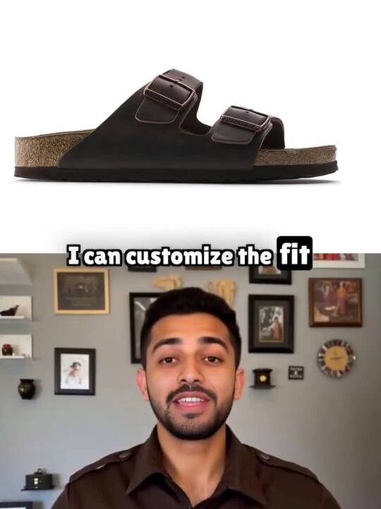 Buy Birkenstock Arizona Soft Footbed Habana Narrow Width