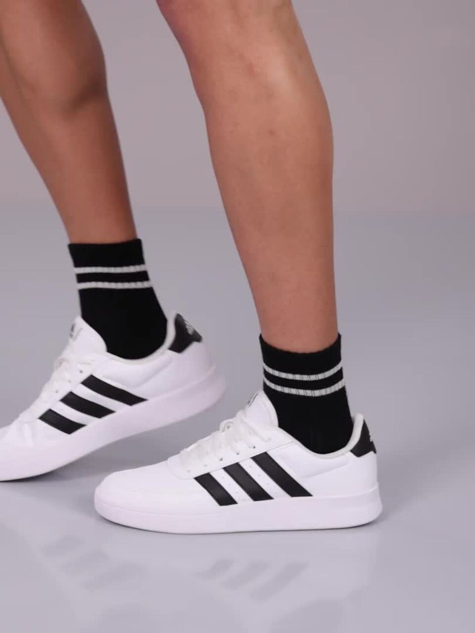 Buy ADIDAS Men Leather Perforated Breaknet IKD Basketball