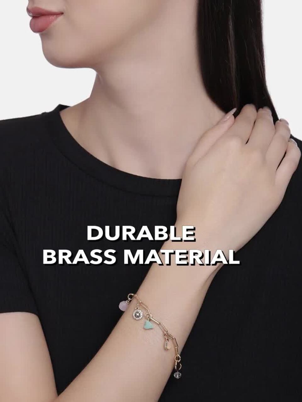 Buy Accessorize London Women Meadow Muse Charm Bracelet - Bracelet