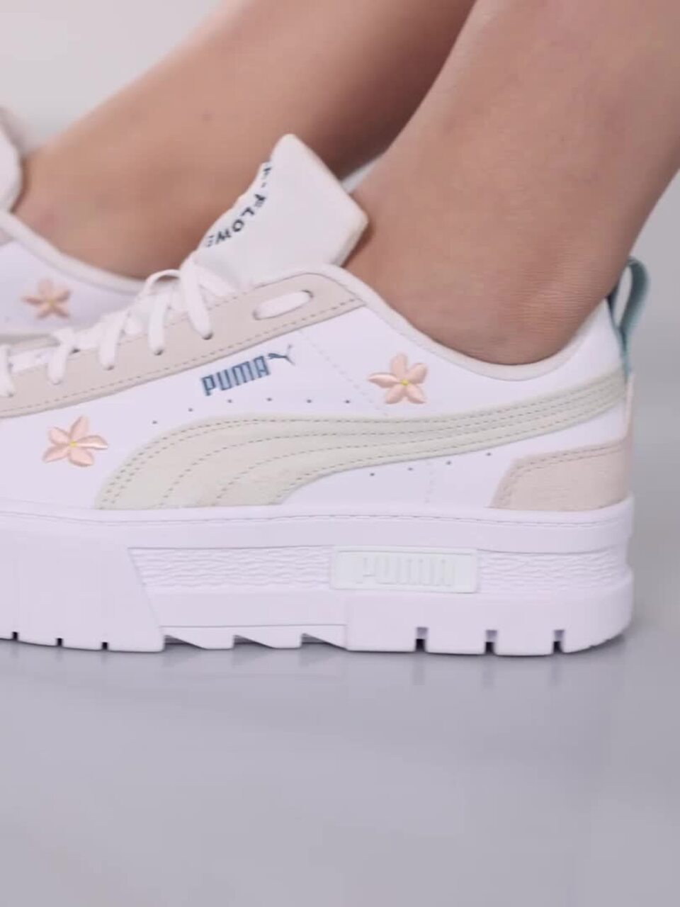 Buy Puma Women Mayze Embroidery Sneakers - Casual Shoes for Women 30250099  | Myntra