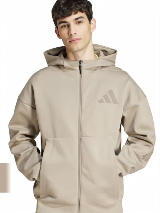 Buy ADIDAS Full Zip Hooded Track Jacket Jackets for Men