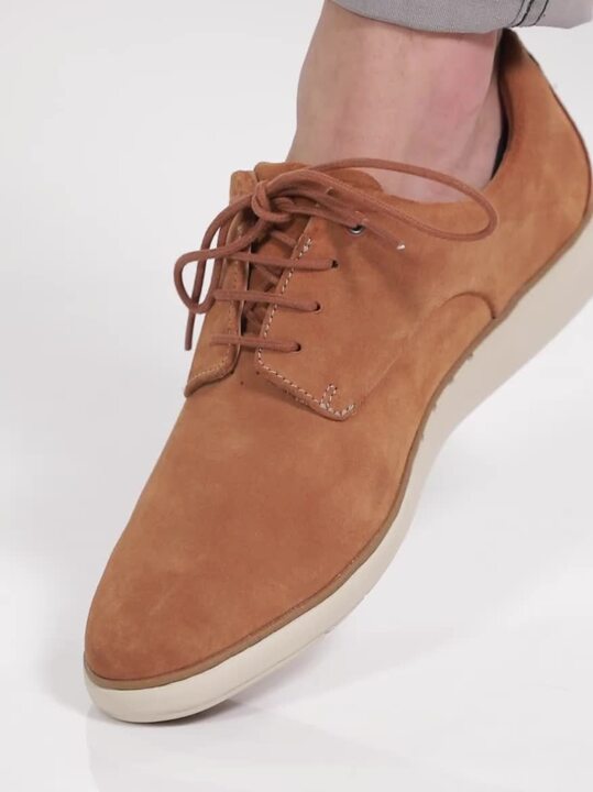 Buy Clarks Men Tan Brown Solid Suede Derbys Casual Shoes for Men