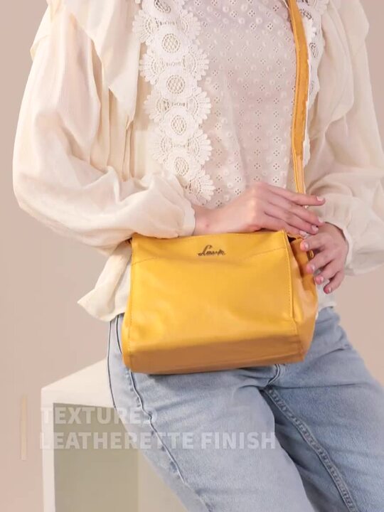 Buy Lavie Sling Bag Lavie Yellow Handbag Buy Lavie Olive Green