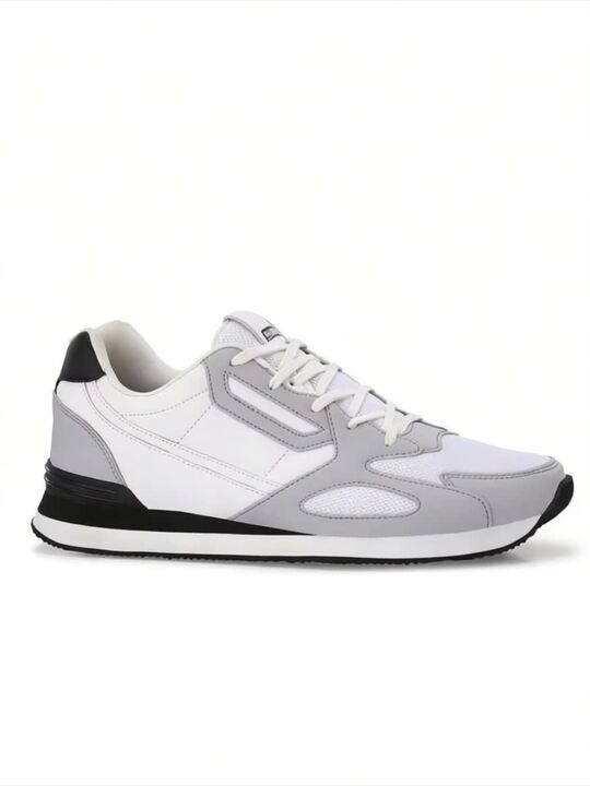 Buy HRX by Hrithik Roshan Men White & Grey Heritage Colourblocked
