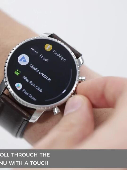 Buy Fossil OTHER ME Men Brown Digital Watch FTW4015 Smart