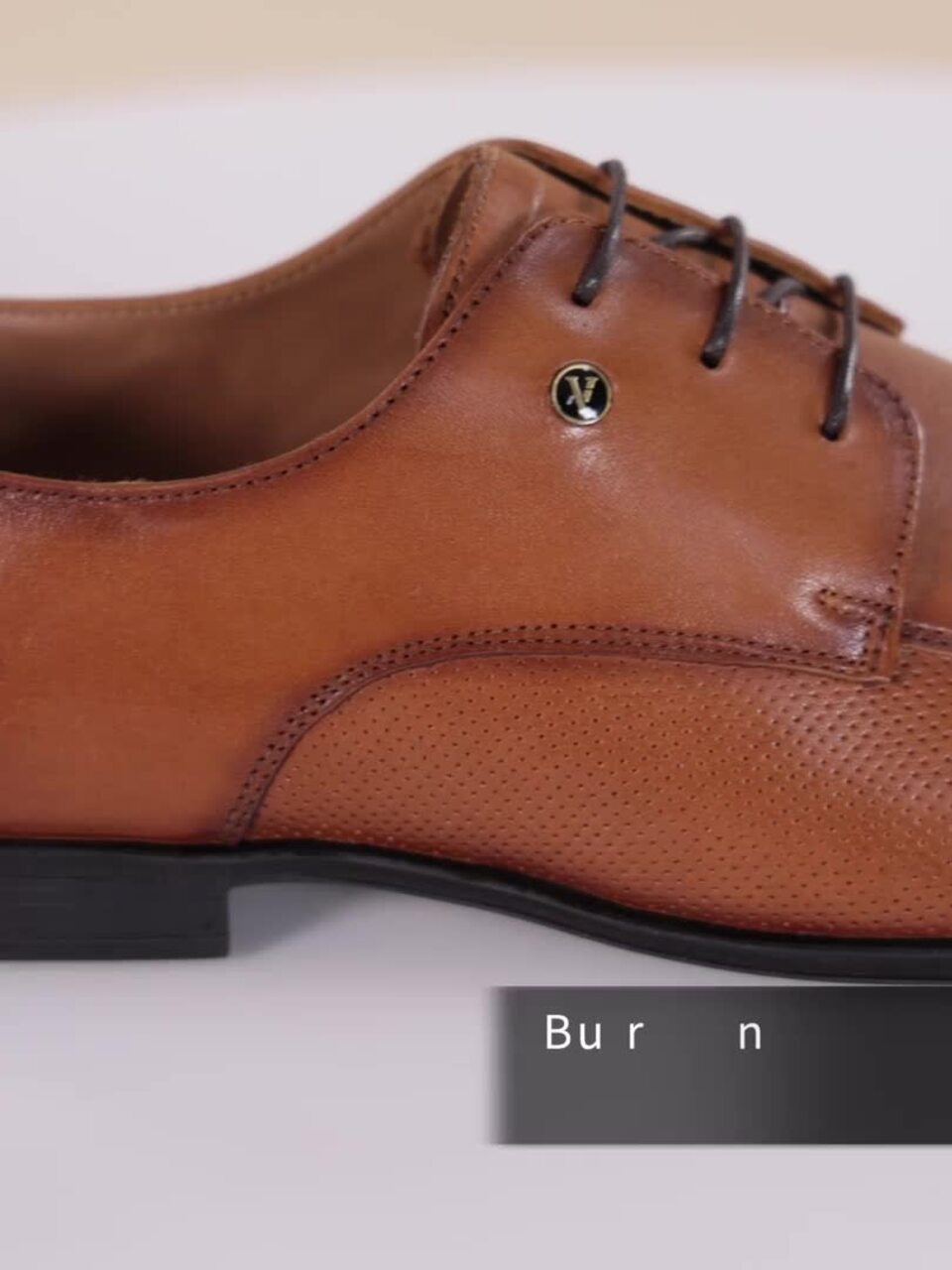 Buy Van Heusen Men Leather Formal Derbys - Formal Shoes for Men