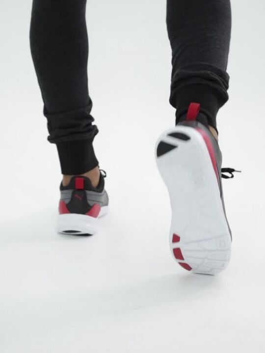 Buy PUMA Men Grey Solid Duplex Evo Rise Suede Sneakers Casual