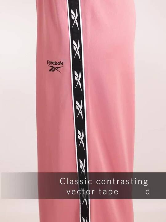 ★Reebok★ R Chain Side Slit Track Pants W Light Pink Women's ID Energy Brand Proud Pants - Reebok