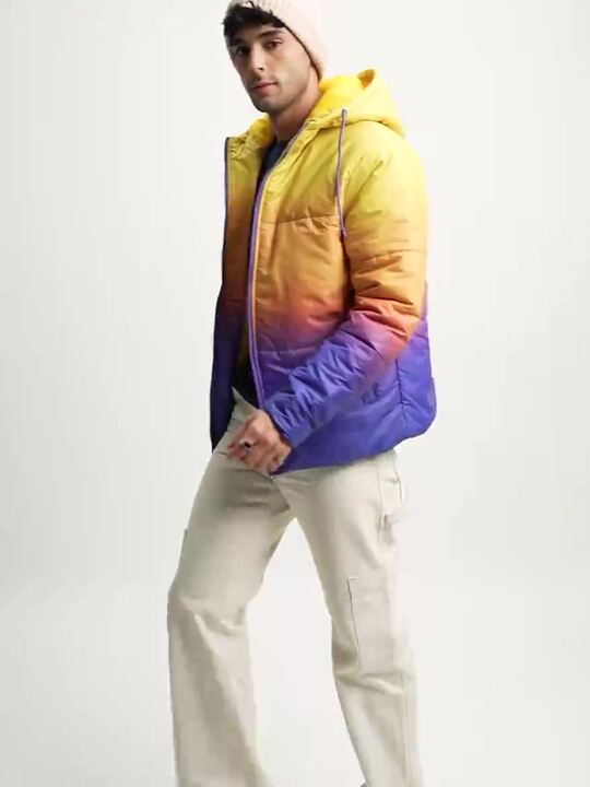 Buy The Souled Store Colourblocked Hooded Puffer Jacket Jackets