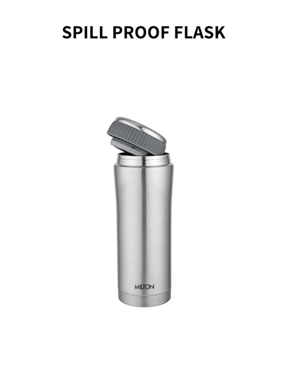 Buy Milton Optima 500 Silver Stainless Steel Spill Proof Flask