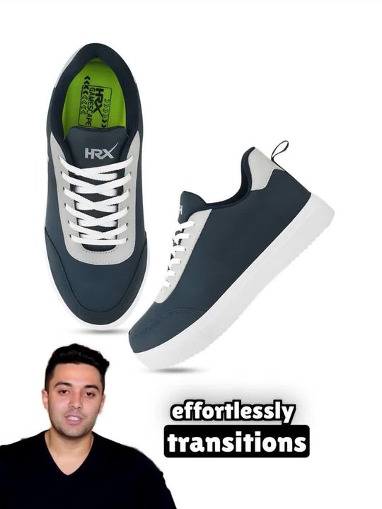 Buy HRX by Hrithik Roshan Men PU Colourblocked Lace-Ups Sneakers