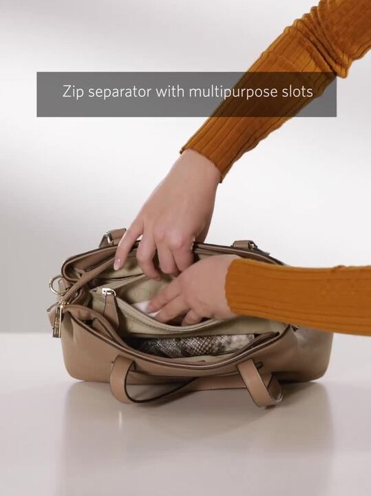 Buy CERIZ Beige Textured Shoulder Bag Handbags for Women