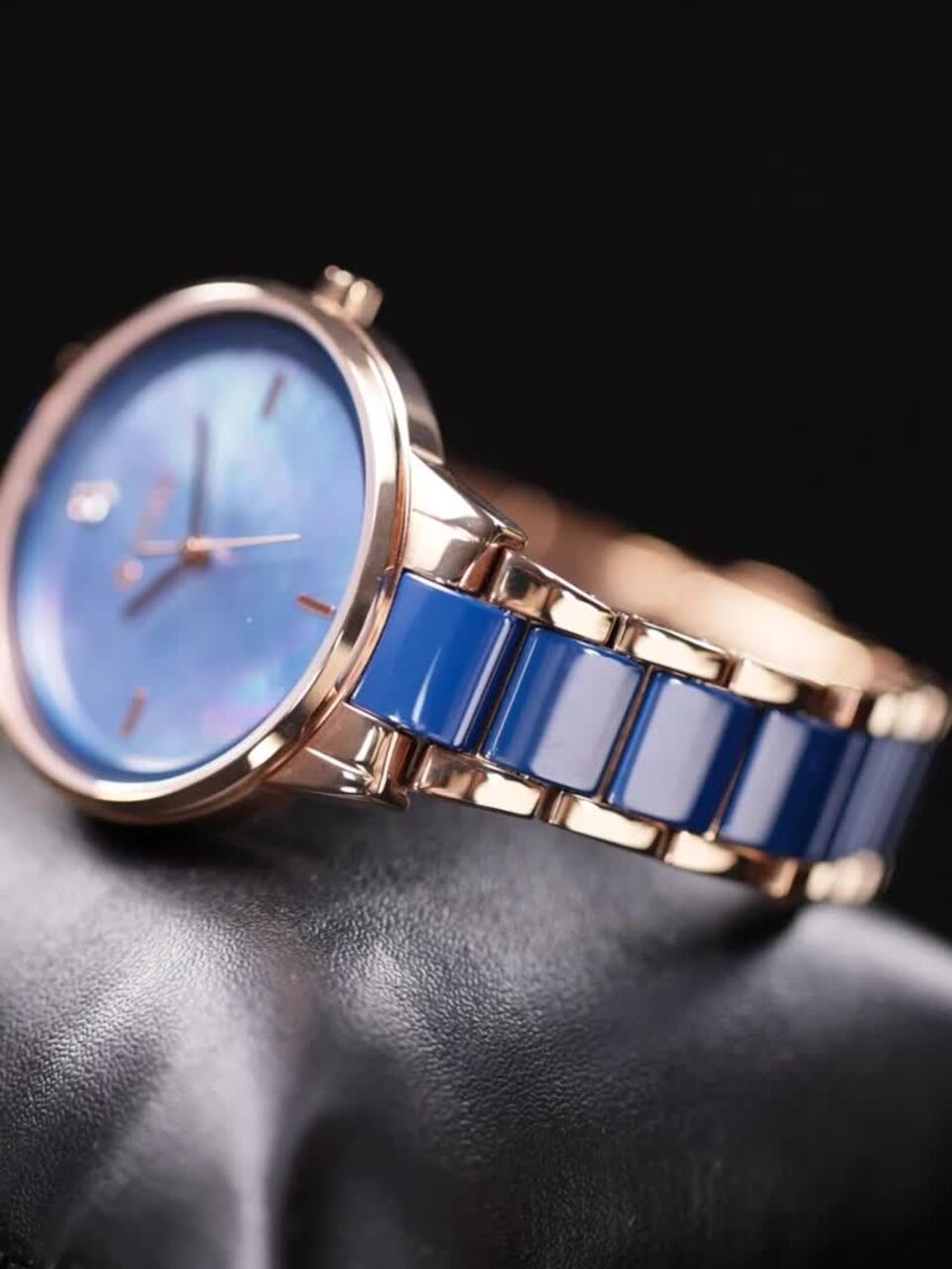 Buy Titan Purple Ceramics Quartz Analog Blue Dial Watch For Women