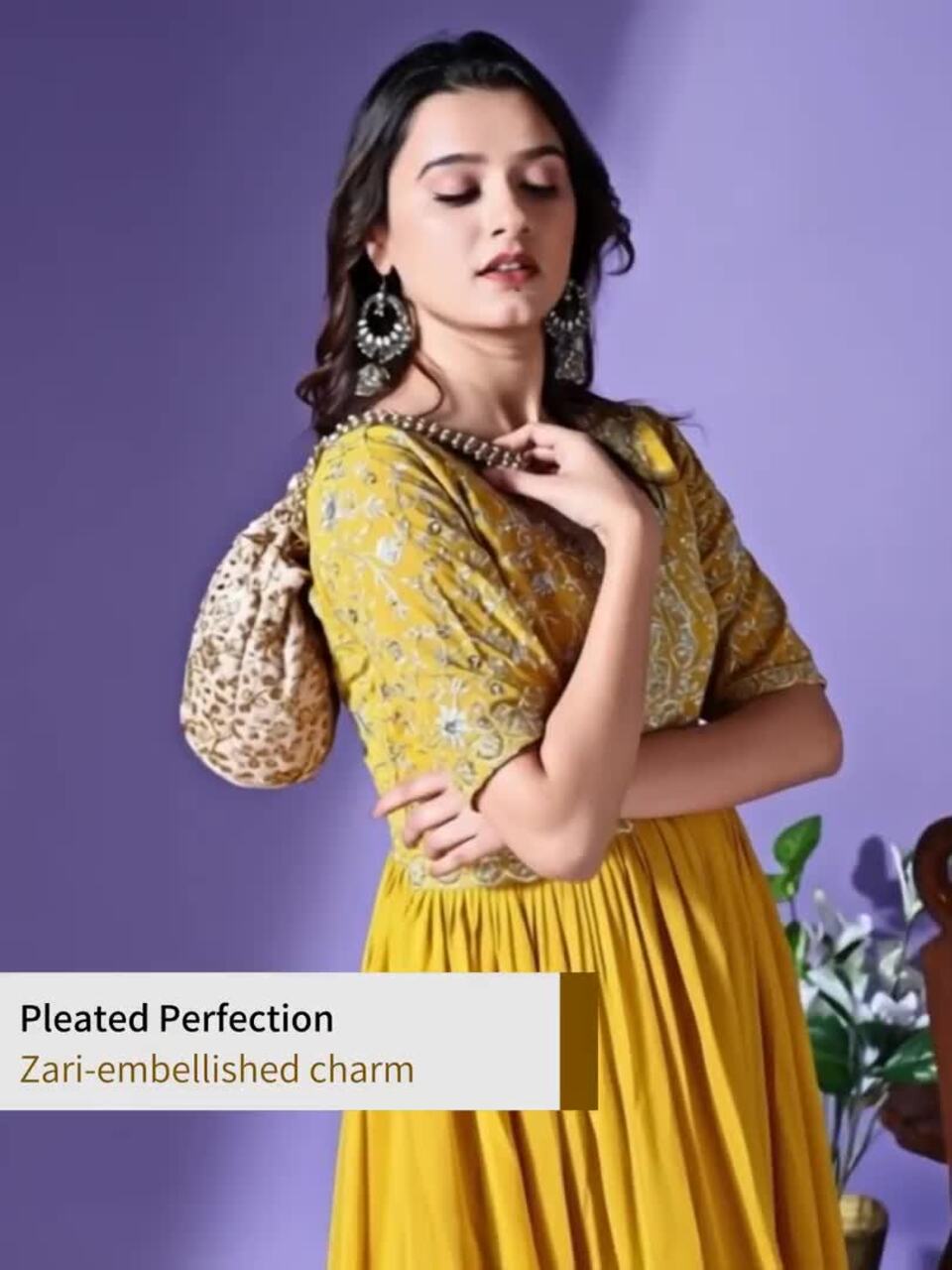 Buy KALINI Floral Embroidered Thread Work Georgette Fit and Flare Ethnic Dress - Ethnic Dresses for Women 31209161 | Myntra Buy KALINI Floral Embroidered Thread Work Georgette Fit and Flare Ethnic Dress - Ethnic Dresses for Women 31209161 | Myntra