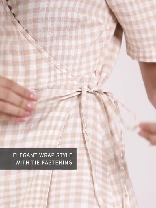 Buy Marks & Spencer White & Beige Checked Linen Midi Dress - Dresses for Women 17013528 | Myntra Buy Marks & Spencer White & Beige Checked Linen Midi Dress - Dresses for Women 17013528 | Myntra