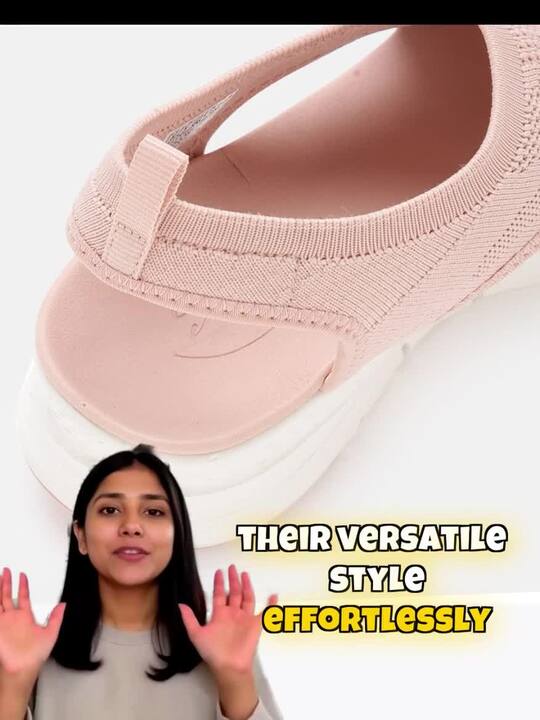 Buy Skechers Women Pink Arch Fit City Catch Open Toe Flats