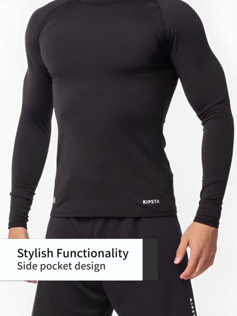Legging MILE Homme (Noir) HI-TEC