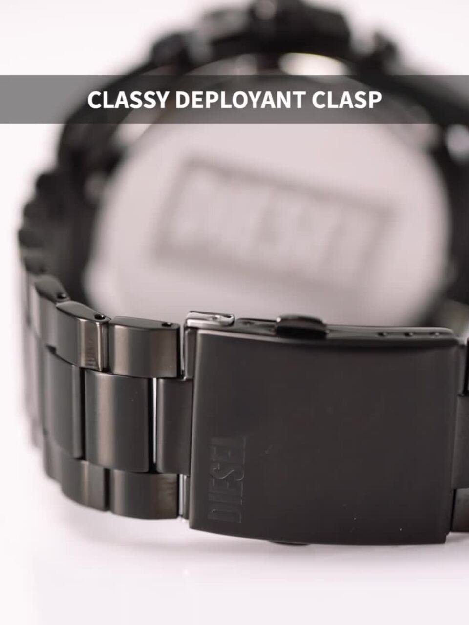 Buy DIESEL Men Gunmetal-Toned Analogue Watch DZ4329 - Watches for