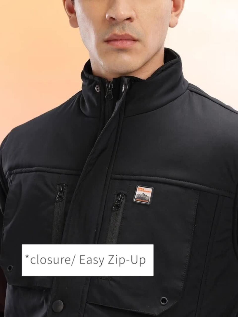 Buy HRX by Hrithik Roshan Mock Collar Outdoor Bomber-Style Padded