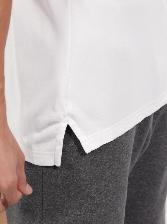 Buy ADIDAS Men White Heat-Ready Polo Tennis Sustainable T-shirt