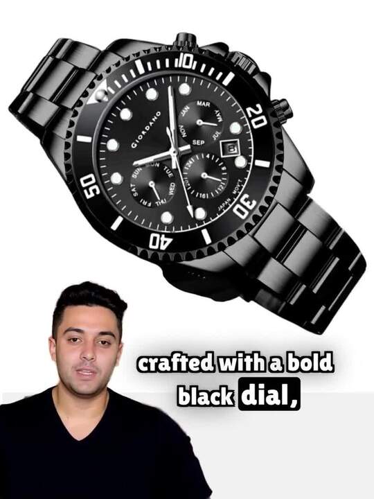 Buy GIORDANO Men Bracelet Style Straps Analogue Multi Function