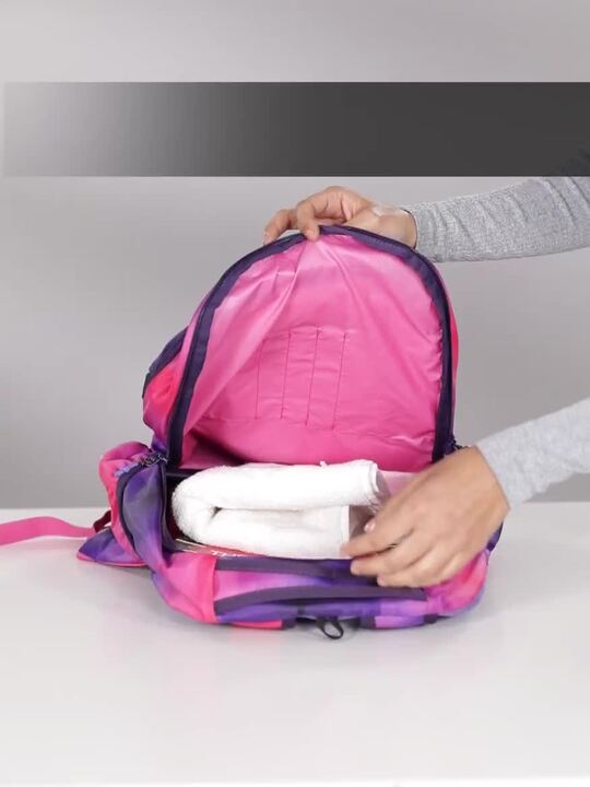 Buy Wildcraft Unisex Pink Purple SQUAD Holo Backpack