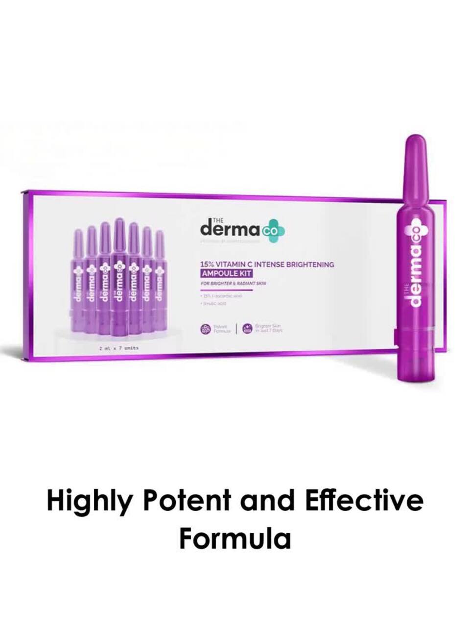 Buy The Derma co. 7pcs 15% Vitamin C with Ferulic Acid Intense