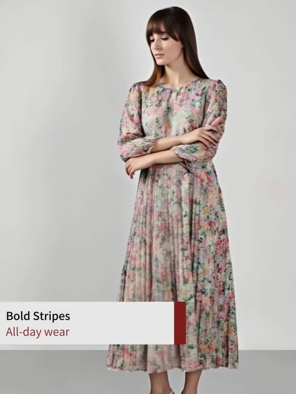 slim fit dress slacks VERO MODA Women Embroidered Yellow Cotton Midi Length Fit and Flare Dress