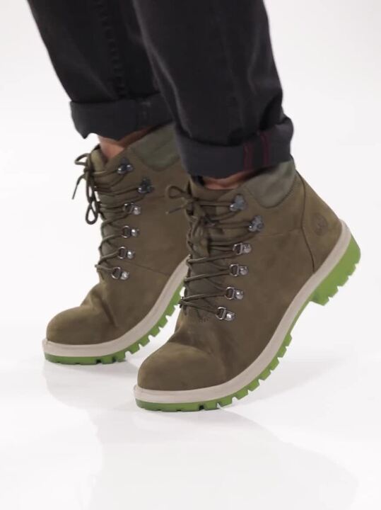 Woodland Boots Olive Green Tims Buy Woodland Men Olive Green Solid