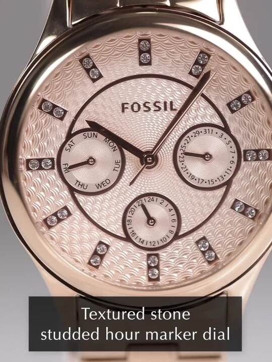 Buy Fossil MODERN SOP Women Rose Gold Analogue Watch BQ1561 Watches for Women 10949972 Myntra