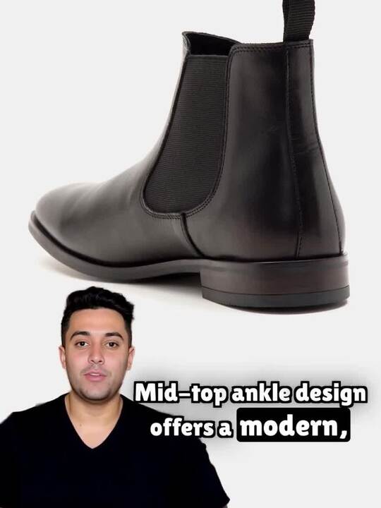 Buy THOMAS CRICK Men Leather Chelsea Boots Boots for Men