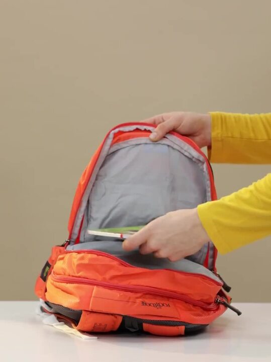 Buy Skybags Unisex Orange Footloose Viber 02 Textured Backpack