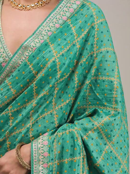 kosariii✴︎ Buy Koskii Embroidered Zari Saree - Sarees for Women
