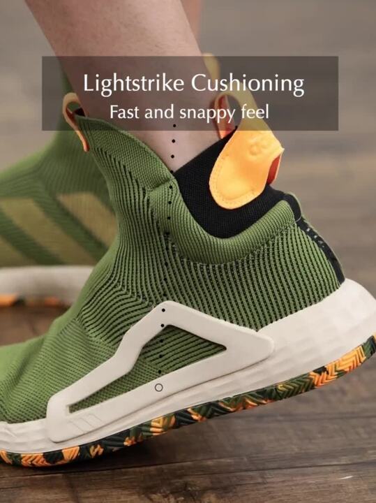 Buy ADIDAS Men Green Woven Design N3XT L3V3L Basketball Shoes