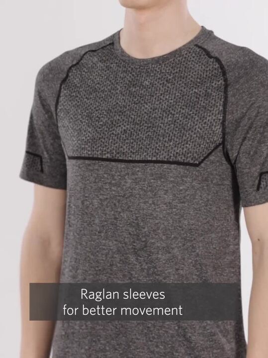Crew Neck Puma Energy Seamless Tee Buy Puma Men Charcoal Grey Solid Round  Neck Energy Seamless