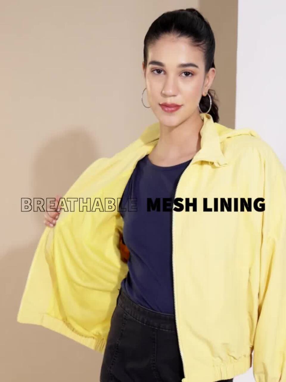 Buy Levis Windcheater Hooded Bomber Jacket - Jackets for Women