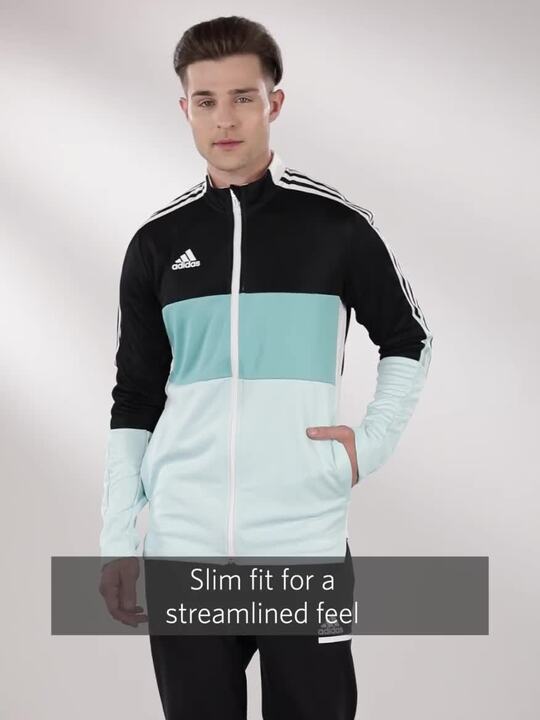 Buy ADIDAS Men Black Green Tiro Pride Colourblocked Primegreen