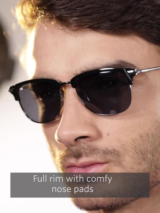 Buy HRX by Hrithik Roshan Unisex Polarised Browline Sunglasses MFB