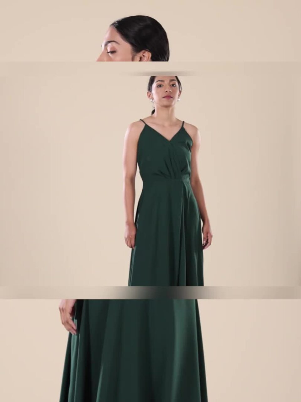 Buy Berrylush Green Wrap Maxi Dress - Dresses for Women 11109408 | Myntra
