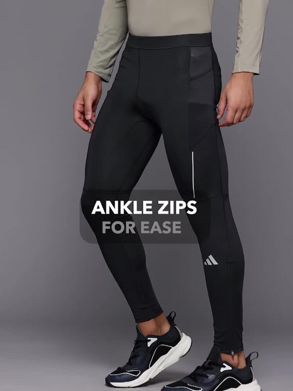 Buy ADIDAS Men Aeroready Run Tights Tights for Men 30105631 Myntra