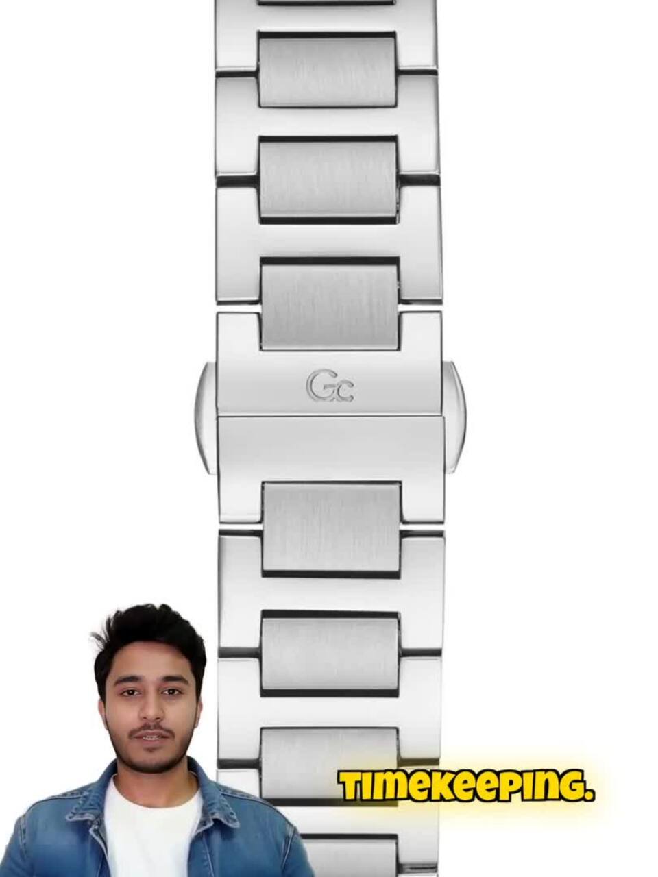 Buy Guess Collection Round 44mm Black Dial Analog Men Watch