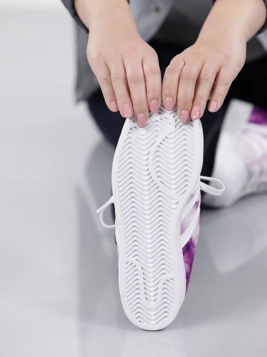 Buy ADIDAS Originals Women Purple & White Printed Superstar Sneakers -  Casual Shoes for Women 13443686 | Myntra