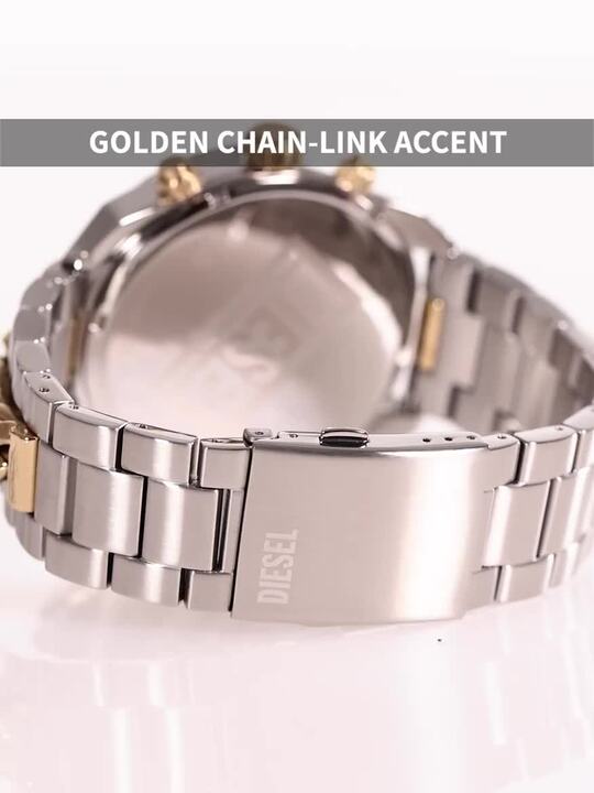 Buy DIESEL Men Spiked Bracelet Style Analogue Chronograph Watch