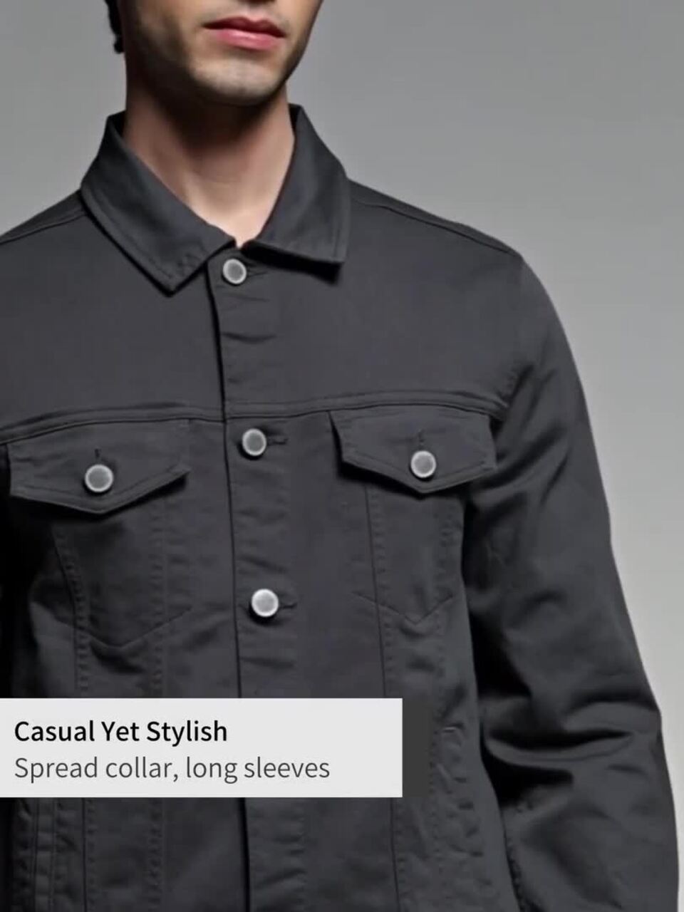 ジャケット・アウター NHOJ Black Spread Collar Jacket Black Spread Collar Jacket | NHOJ