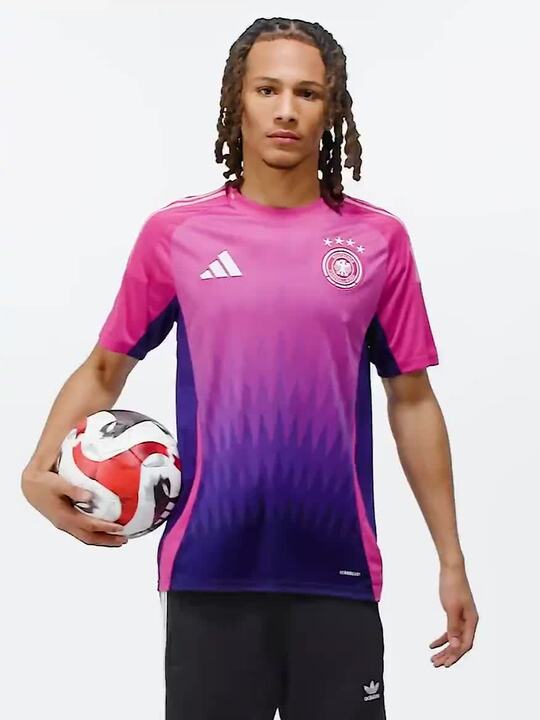 Purple Dfb Away Jersey Adidas Germany 24 Away Jersey Pink Adidas India