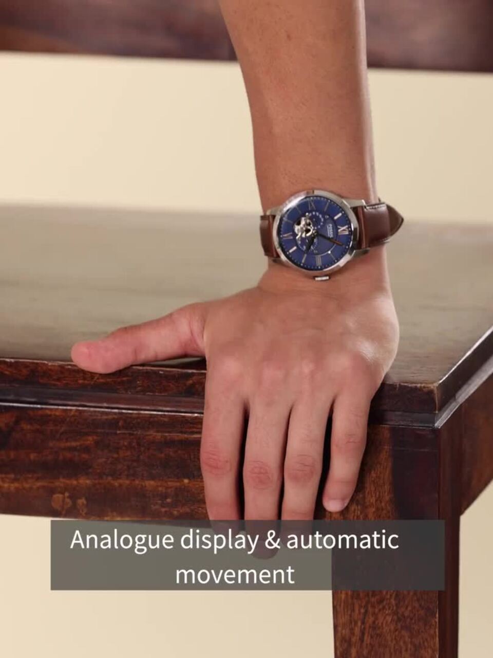 Analog Watch Fossil Townsman Me3110 Buy Fossil Men Navy Automatic